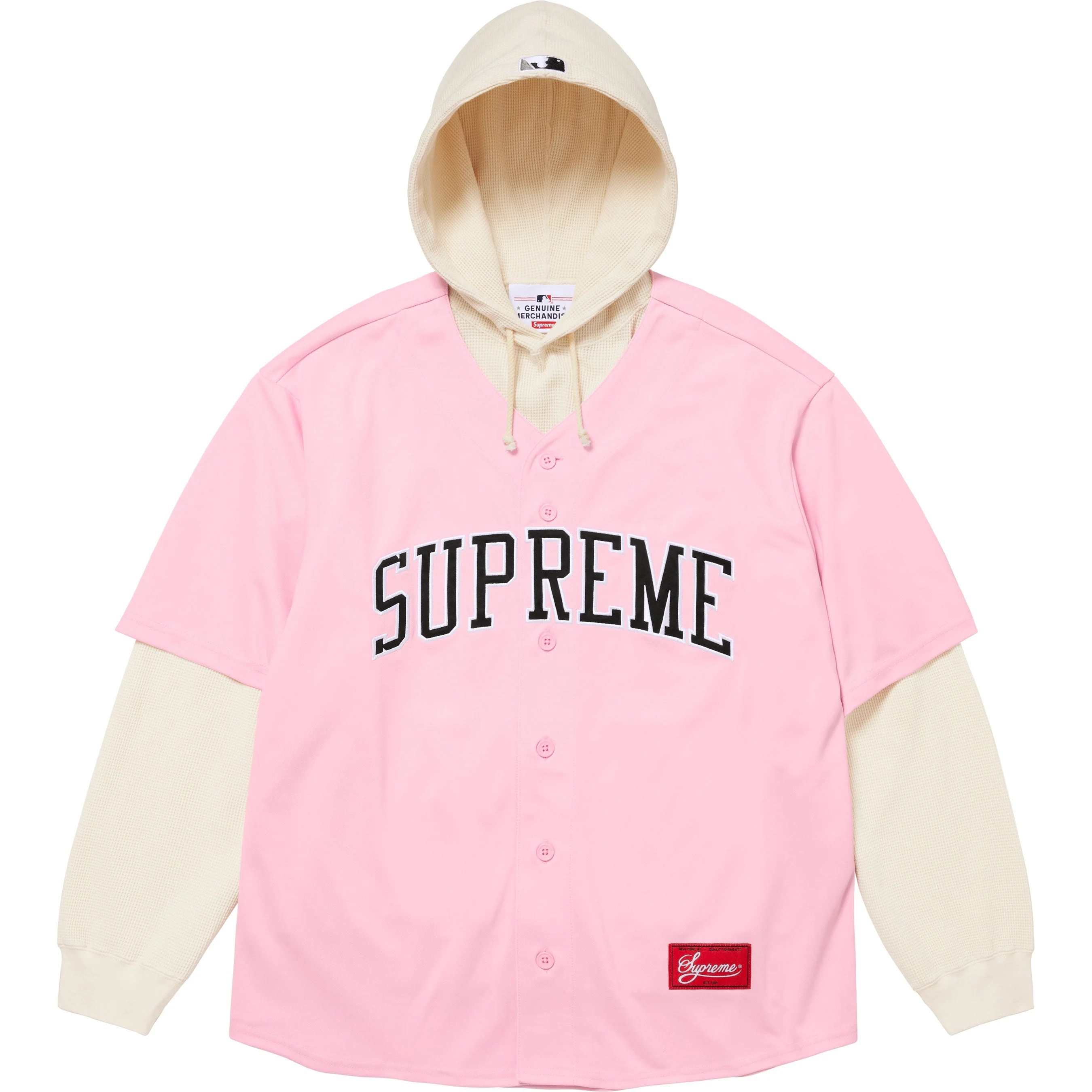 Supreme®/Chicago White Sox™ Hooded Baseball Jersey view 9